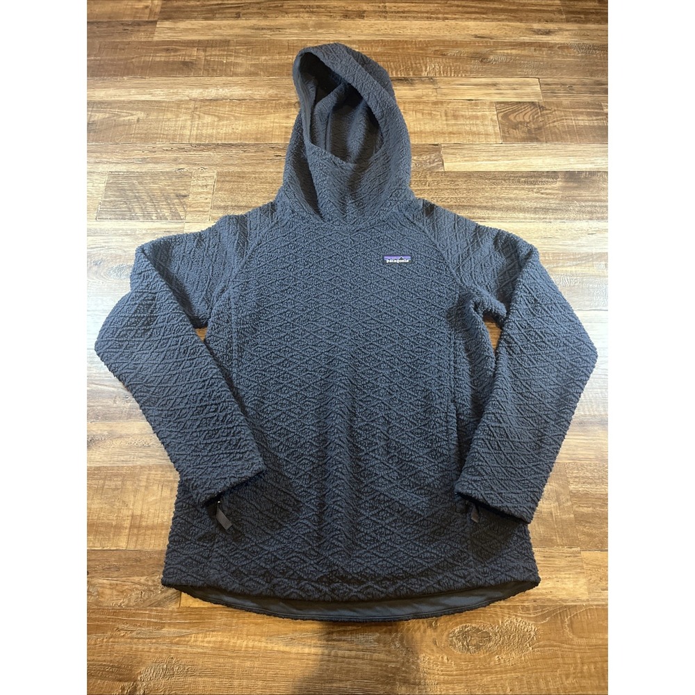 Patagonia Diamond Capra Hoodie Pullover Women's Small High Neck Sweater